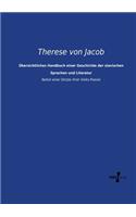 Übersichtliches Handbuch einer Geschichte der slavischen Sprachen und Literatur