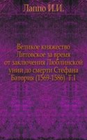 Velikoe knyazhestvo Litovskoe za vremya ot zaklyucheniya Lyublinskoj unii do smerti Stefana Batoriya (1569-1586). Tom 1
