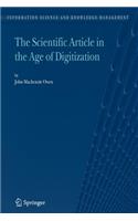 The Scientific Article in the Age of Digitization