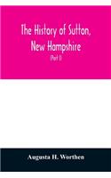 history of Sutton, New Hampshire