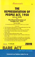The Pepresntation of People Act, 1950 (Act of 1950) (2019 Edition)
