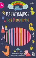 PASATIEMPOS CON ROTULADORES-LOS DINOSAURIOS