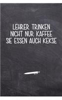 Lehrer trinken nicht nur Kaffee sie essen auch Kekse