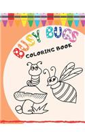 Busy Bugs Coloring Book