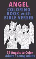 Angel Coloring Book with Bible Verses