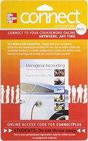 Connect 1-Semester Access Card for Managerial Accounting: Creating Value in a Dynamic Business Environment