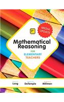 Mathematical Reasoning for Elementary Teachers Plus Mylab Math Media Update -- 24 Month Access Card Package