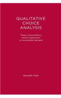 Qualitative Choice Analysis