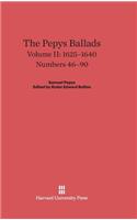 The Pepys Ballads, Volume II, (1625-1640)