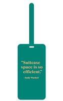 Andy Warhol Quotation Luggage Tag
