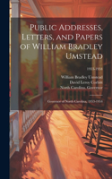 Public Addresses, Letters, and Papers of William Bradley Umstead