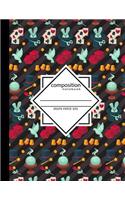 Composition Notebook Graph Paper 5x5