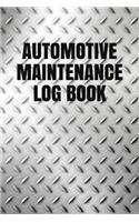 Automotive Maintenance Log Book