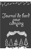 Journal de bord pour camping