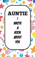 Auntie I Wrote A Book About You