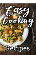 Easy Cooking Recipes: Blank Recipe Book to Write in Cookbook Organizer