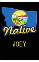 Montana Native Joey: College Ruled Composition Book