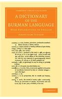 A Dictionary of the Burman Language