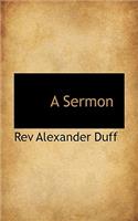A Sermon