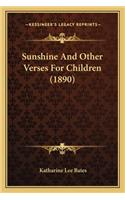 Sunshine and Other Verses for Children (1890)