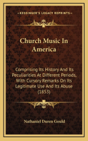 Church Music in America