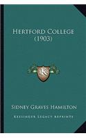 Hertford College (1903)