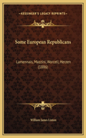 Some European Republicans