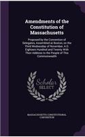 Amendments of the Constitution of Massachusetts