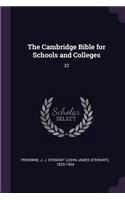 Cambridge Bible for Schools and Colleges