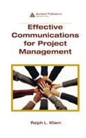 Effective Communications for Project Management
