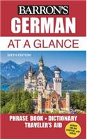 German At a Glance: Foreign Language Phrasebook & Dictionary(Barron's Foreign Language Guides)