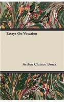 Essays On Vocation
