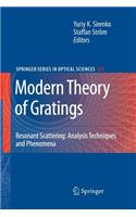 Modern Theory of Gratings