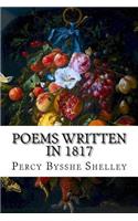 Poems Written In 1817