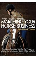 What To Know Before Marketing Your Clinician, Instructing, or Coaching Horse Business