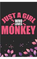 Just A Girl Who Loves Monkey