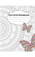 Dot Grid Notebook: 100 Dot Grid pages Notebook - (8.5 x 11 inches) Dotted Notebook