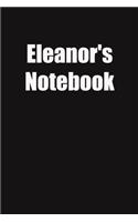 Eleanor's Notebook: 6x9 Lined Notebook, Gift For a Friend or a Colleague (Gift For Someone You Love)