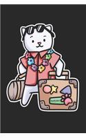 Vacation Cat Notebook