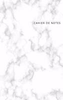 Cahier de notes: Couverture motif marbre