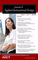 Journal of Applied Instructional Design Volume 7 Issue 1 May 2018