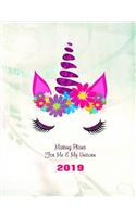 Making Plans for Me & My Unicorn 2019: Daily Planner 2019