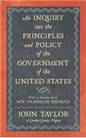 Inquiry into the Principles and Policy of the Government of the United States