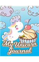 My Unicorn Journal: Cute Notebook Journal V52
