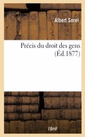 Précis du droit des gens