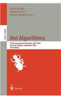Ant Algorithms