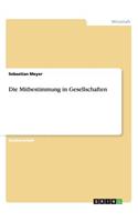 Mitbestimmung in Gesellschaften