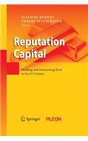 Reputation Capital