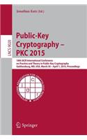 Public-Key Cryptography -- PKC 2015