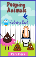 Pooping Animals Colouring Book